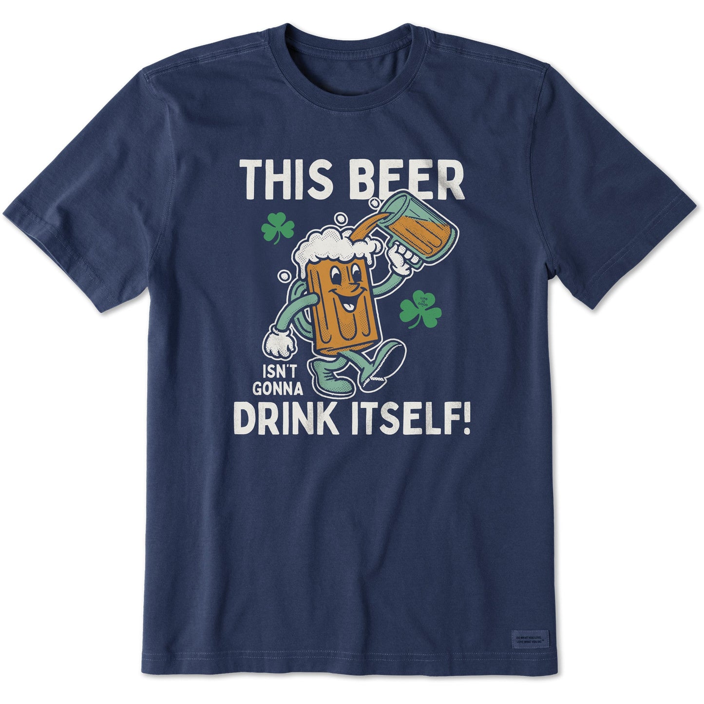 Men's This Beer Isn't Gonna Drink Itself Short Sleeve Crusher Tee