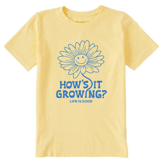 Kids How's it Growing Short Sleeve Crusher Tee