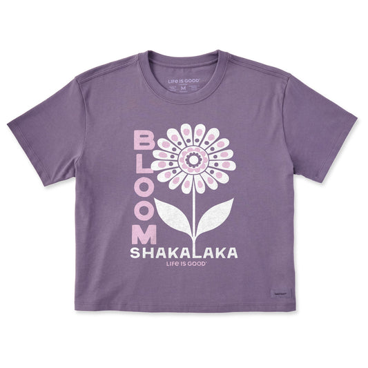 Women's Bloom Shakalaka Short Sleeve Crusher Boxy Tee
