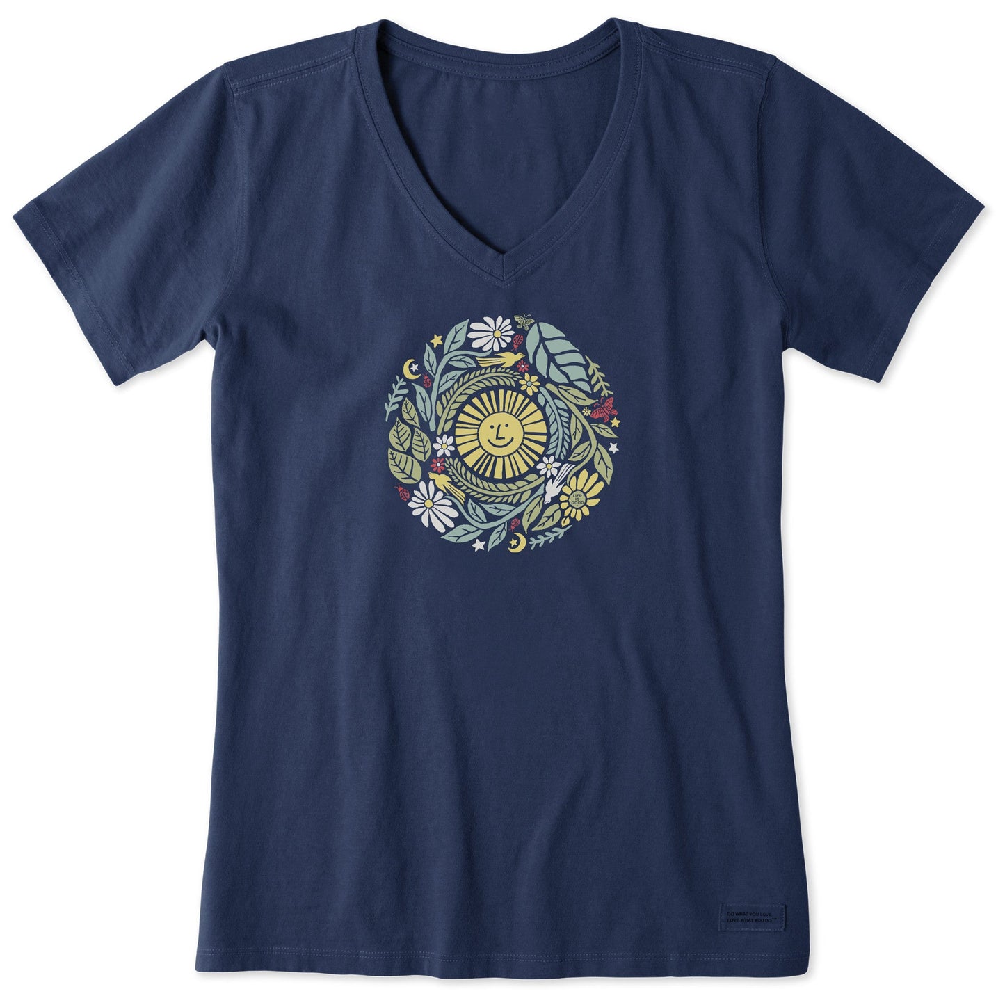 Women's The Circle of Life Short Sleeve Vee