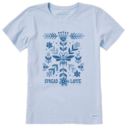 Women's Spread Love Bee Medley Short Sleeve Crusher Tee