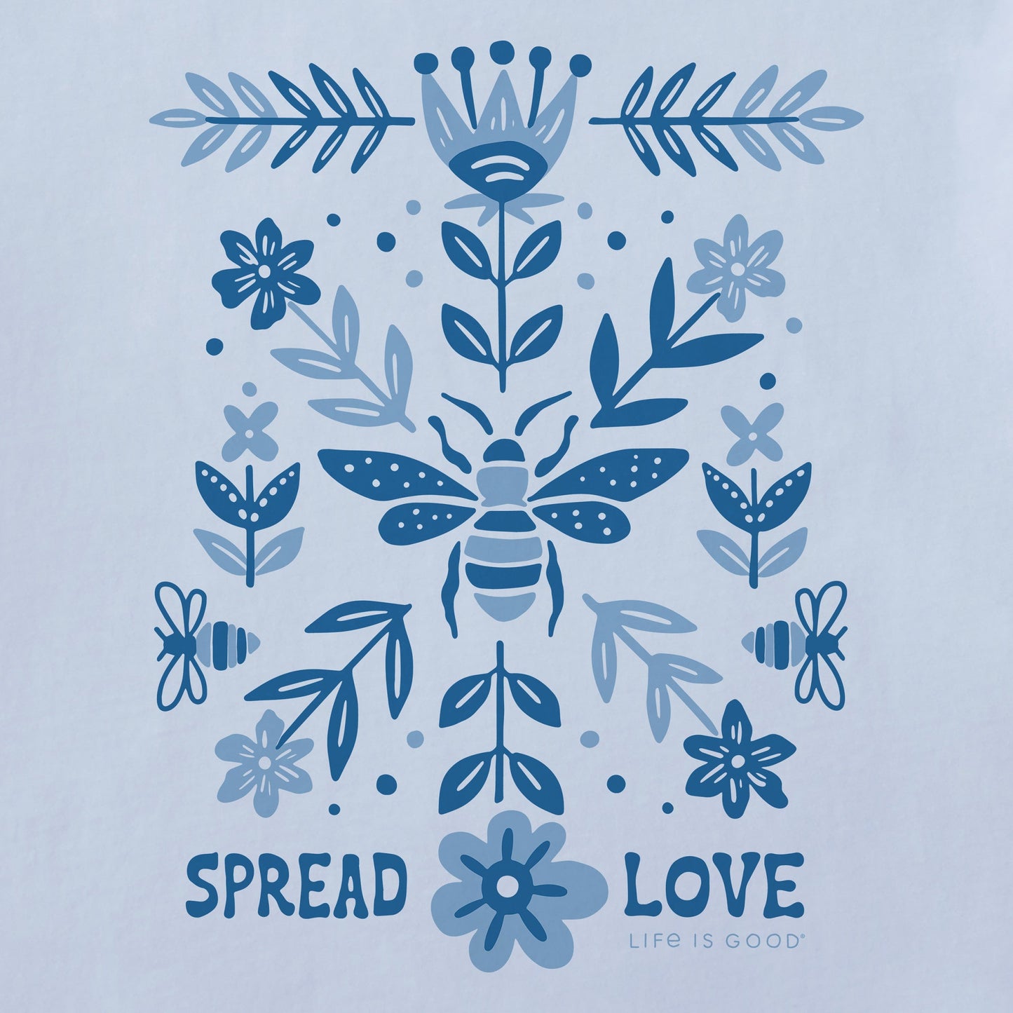 Women's Spread Love Bee Medley Short Sleeve Crusher Tee