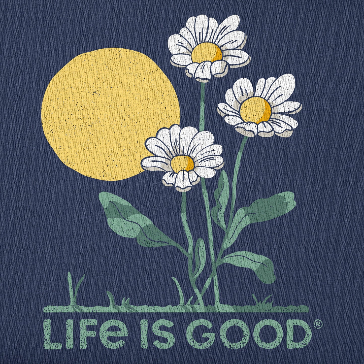 Women's Sunset Daisies Short Sleeve Tee