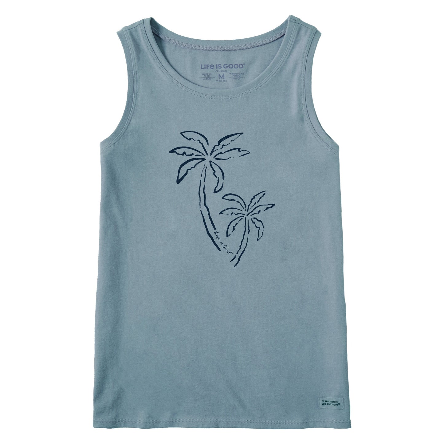 Women's Two Simple Palms Crusher Tank