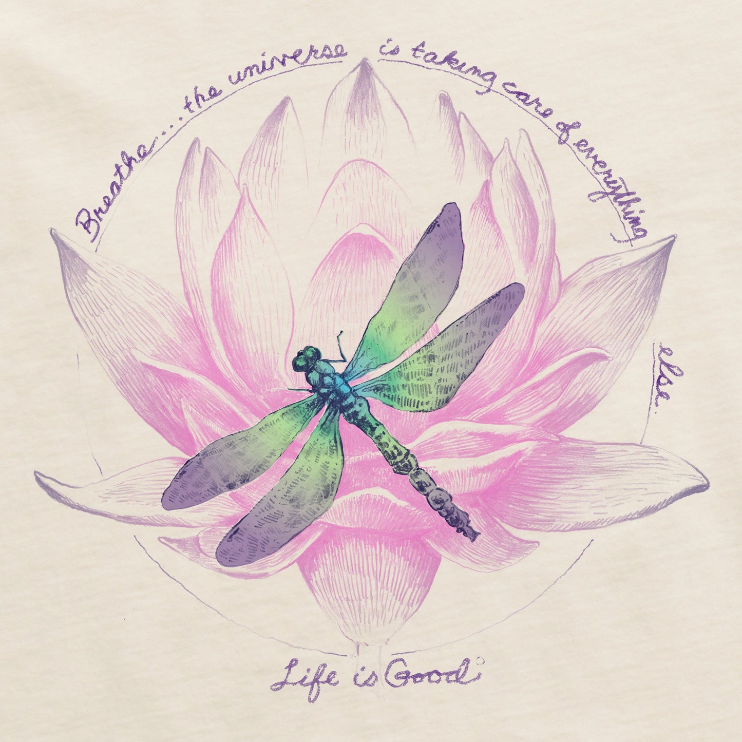 Women's Dragonfly Lotus Breathe Crusher Tank