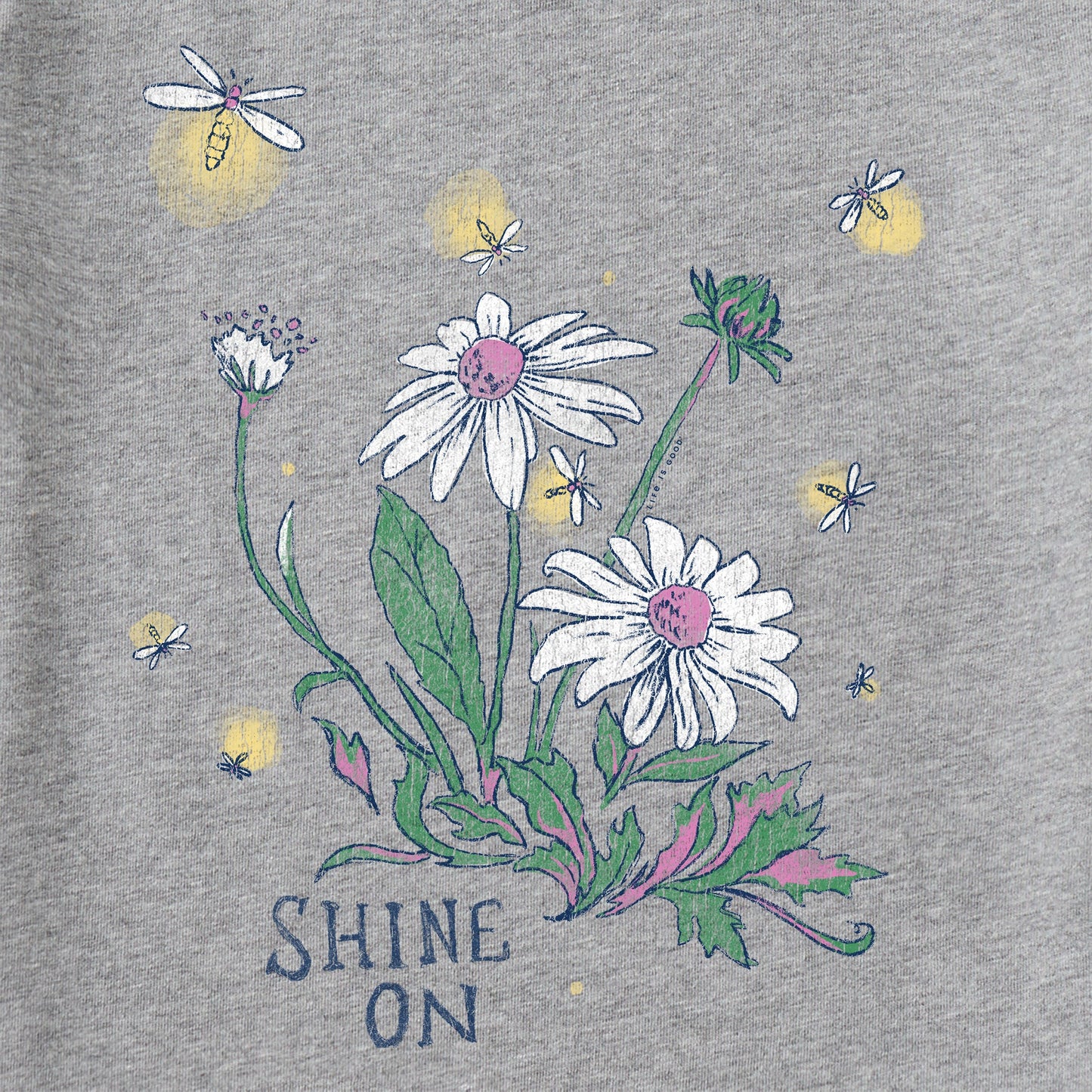 Women's Dreamy Shine On Daisies Crusher Tank