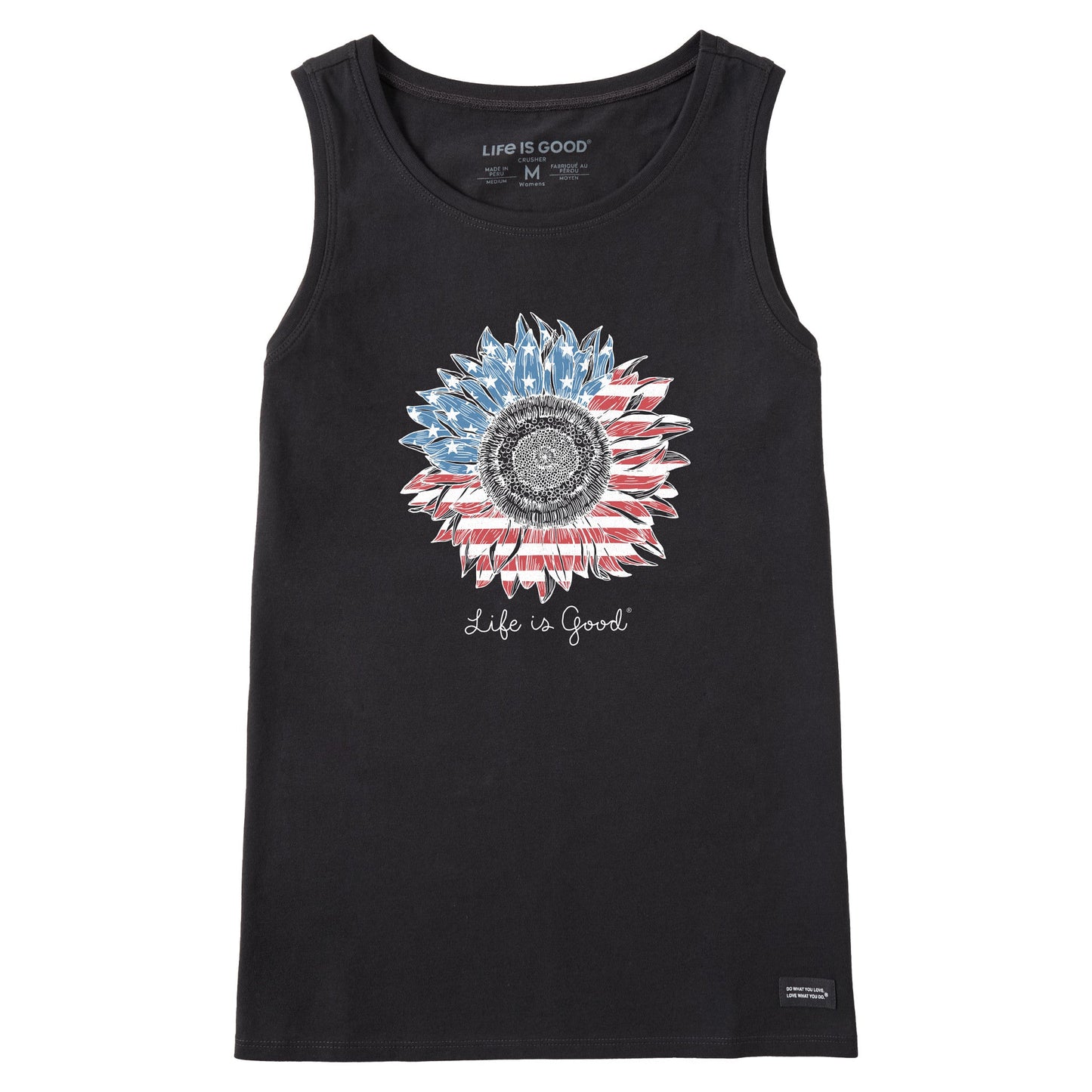 Women's American Sunflower Crusher Tank