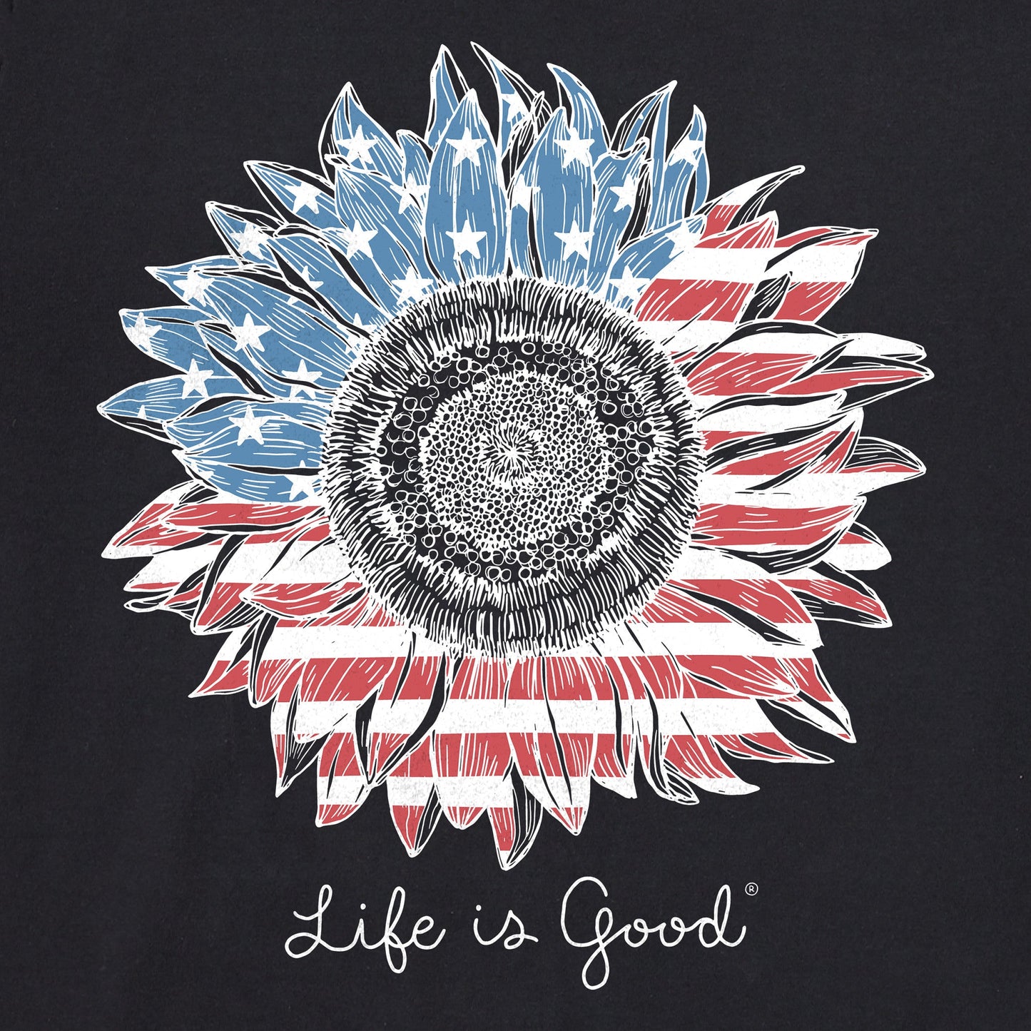 Women's American Sunflower Crusher Tank