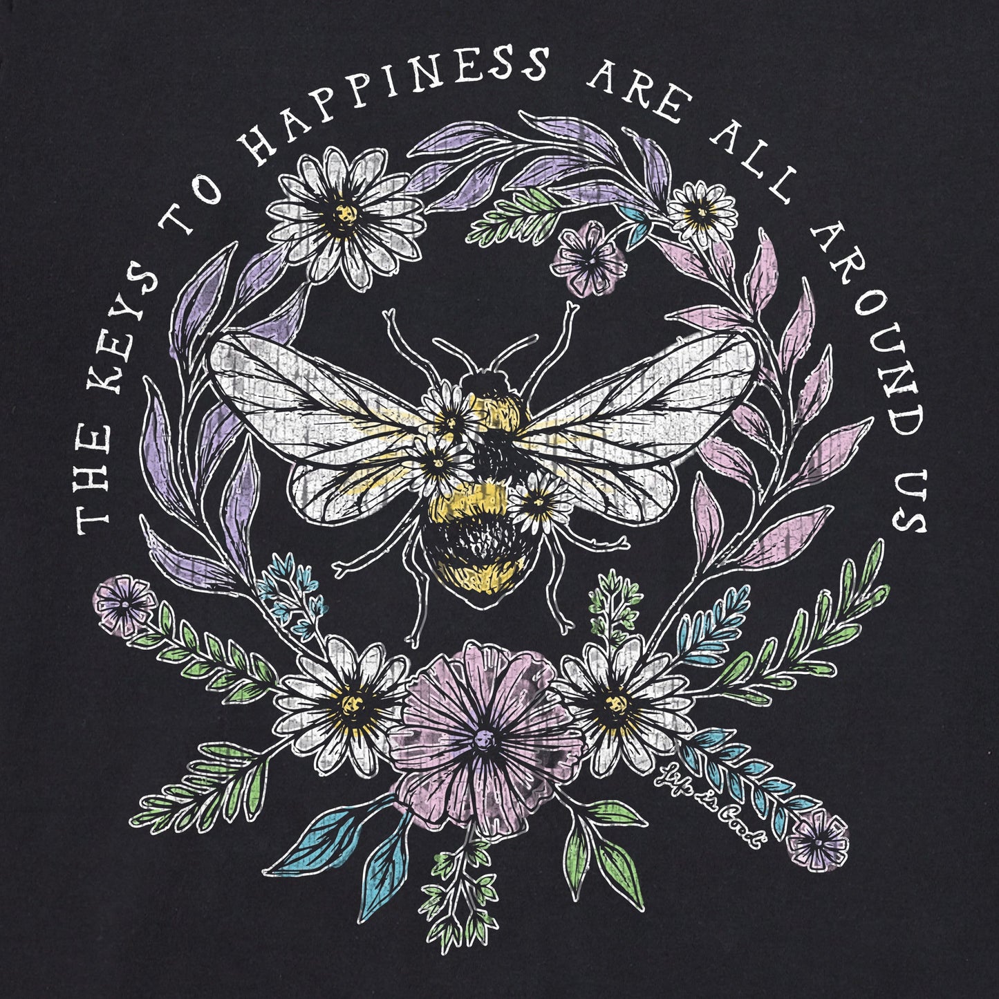Women's Bee Happiness All Around Crusher Tank