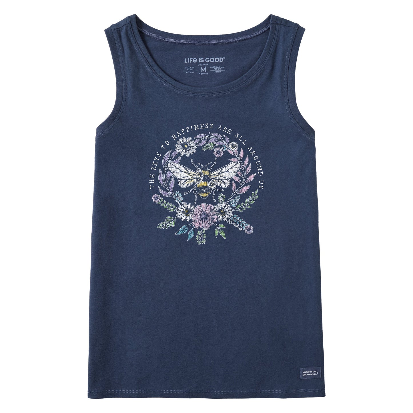 Women's Bee Happiness All Around Crusher Tank