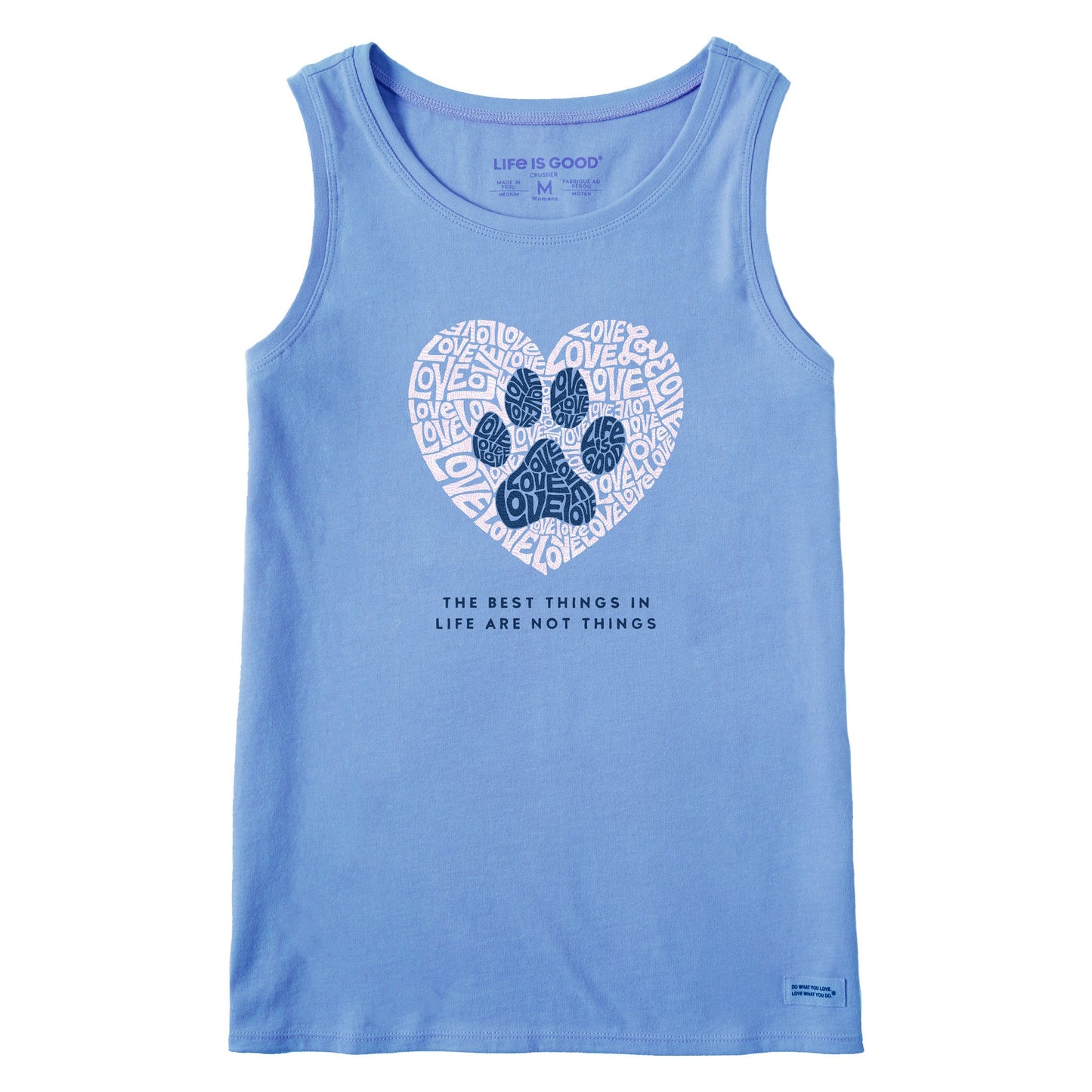 Women's Best Things Paw Heart Crusher Tank