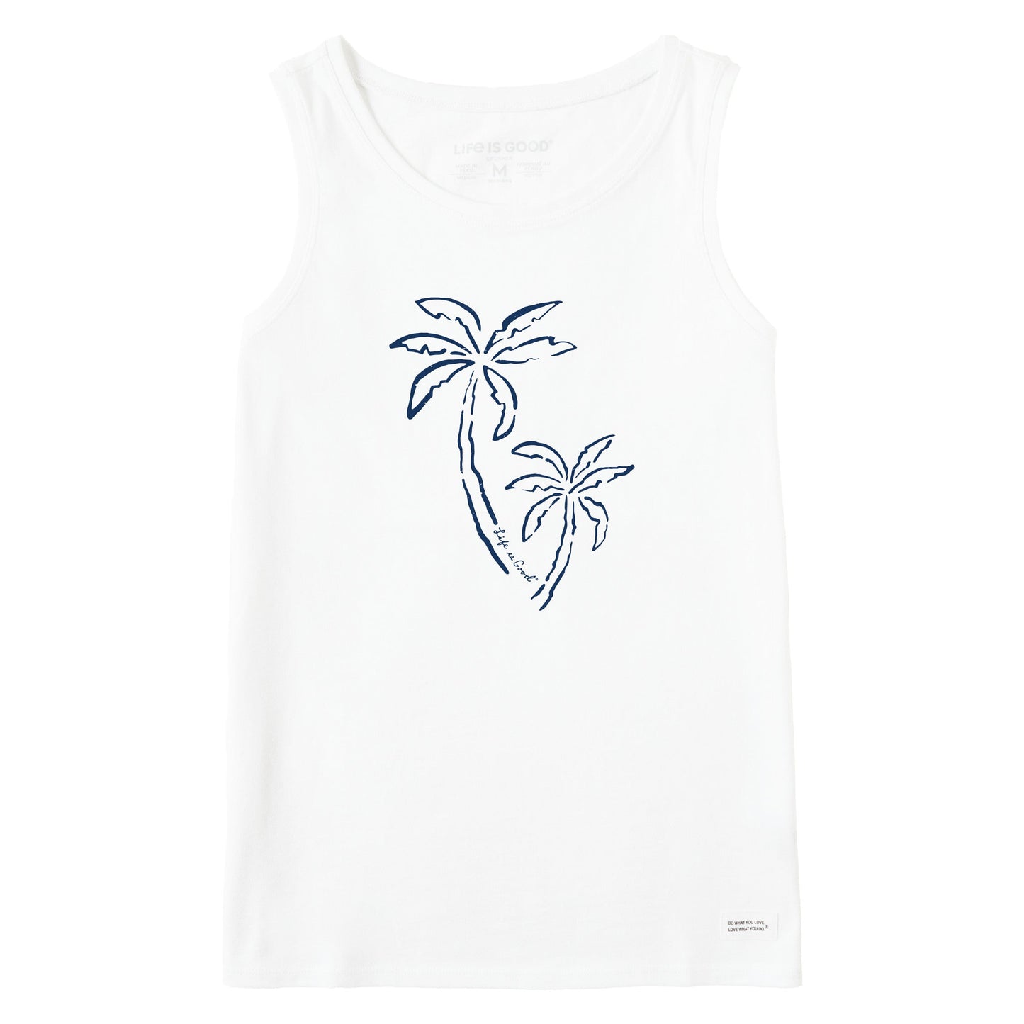 Women's Two Simple Palms Crusher Tank