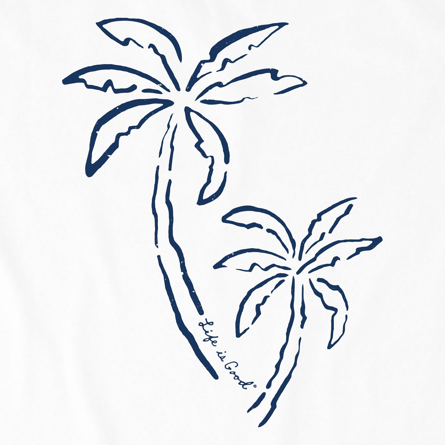 Women's Two Simple Palms Crusher Tank