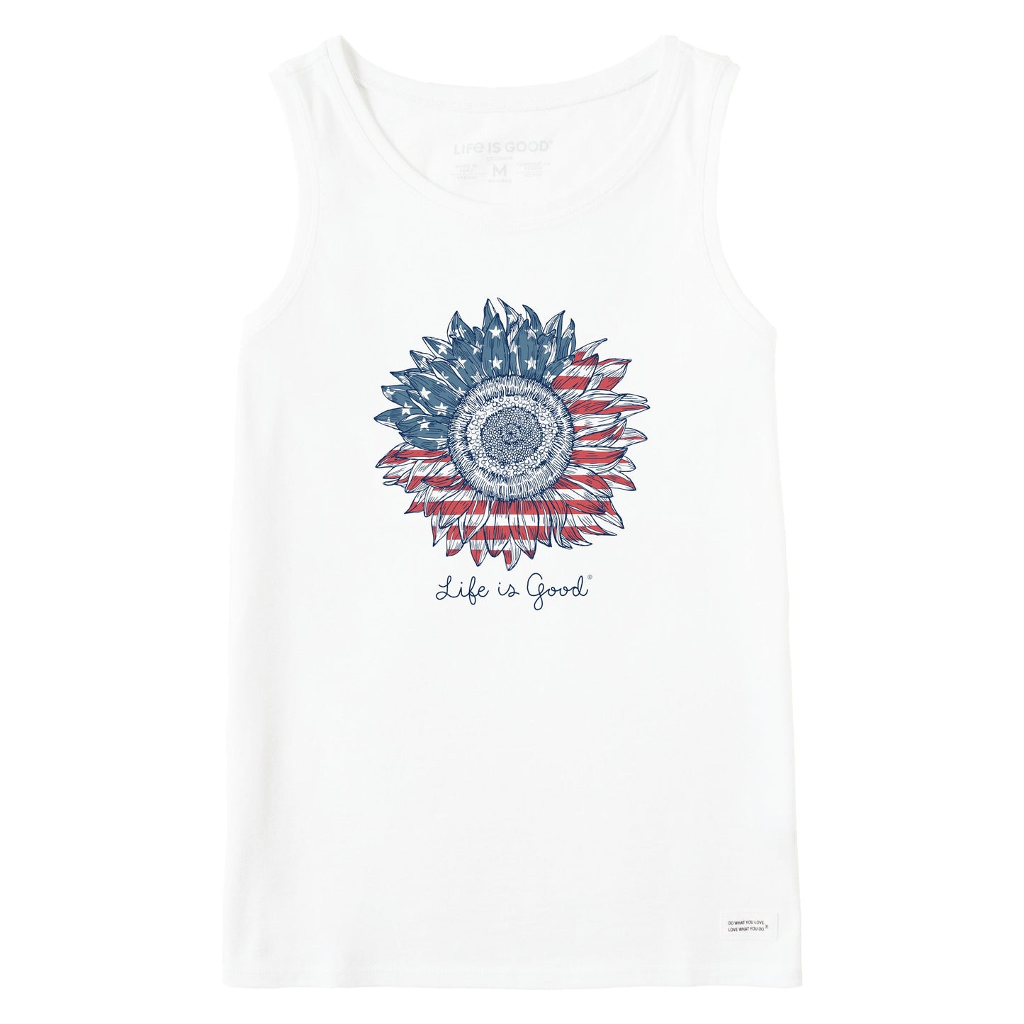Women's American Sunflower Crusher Tank