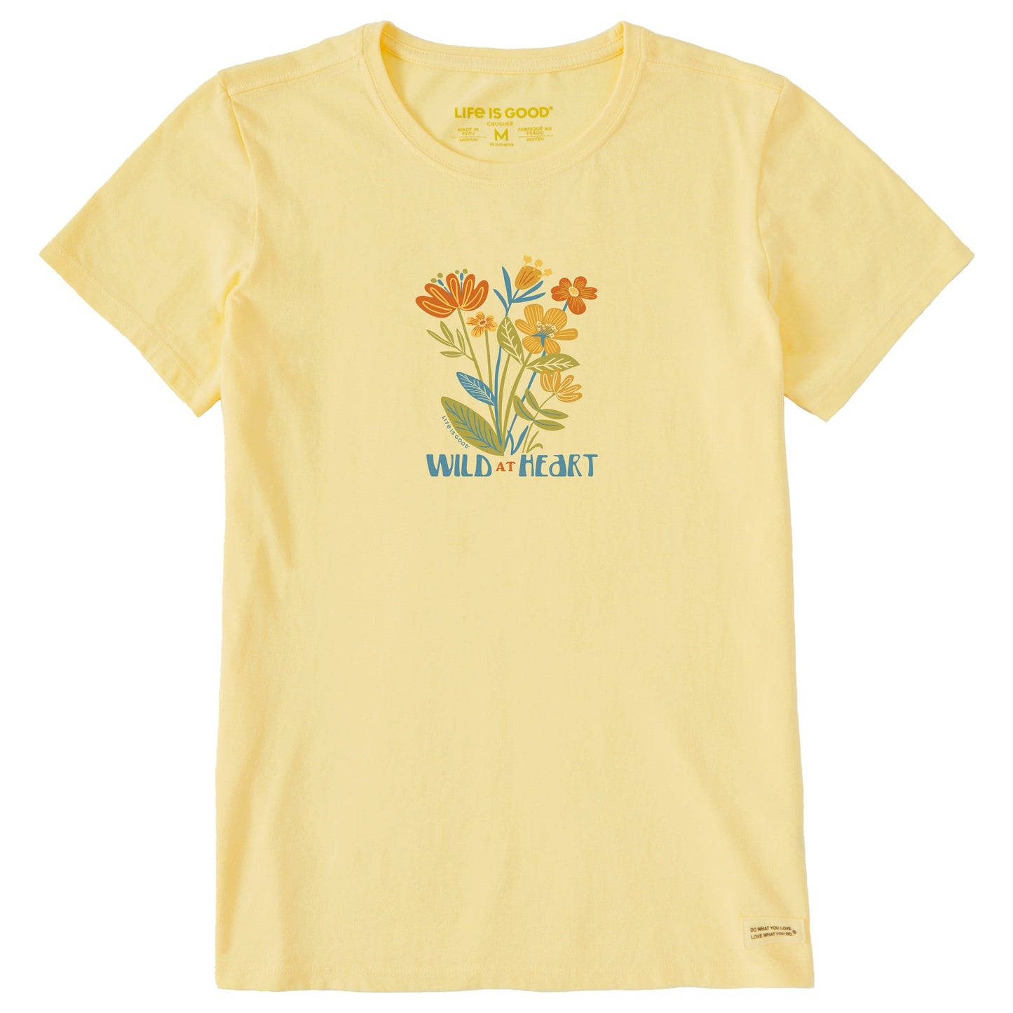 Women's Wild at Heart Flower Bunch Short Sleeve Tee