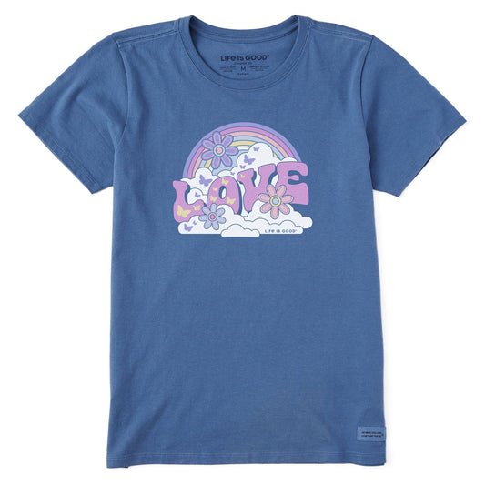 Women's Rainbow Love Short Sleeve Tee