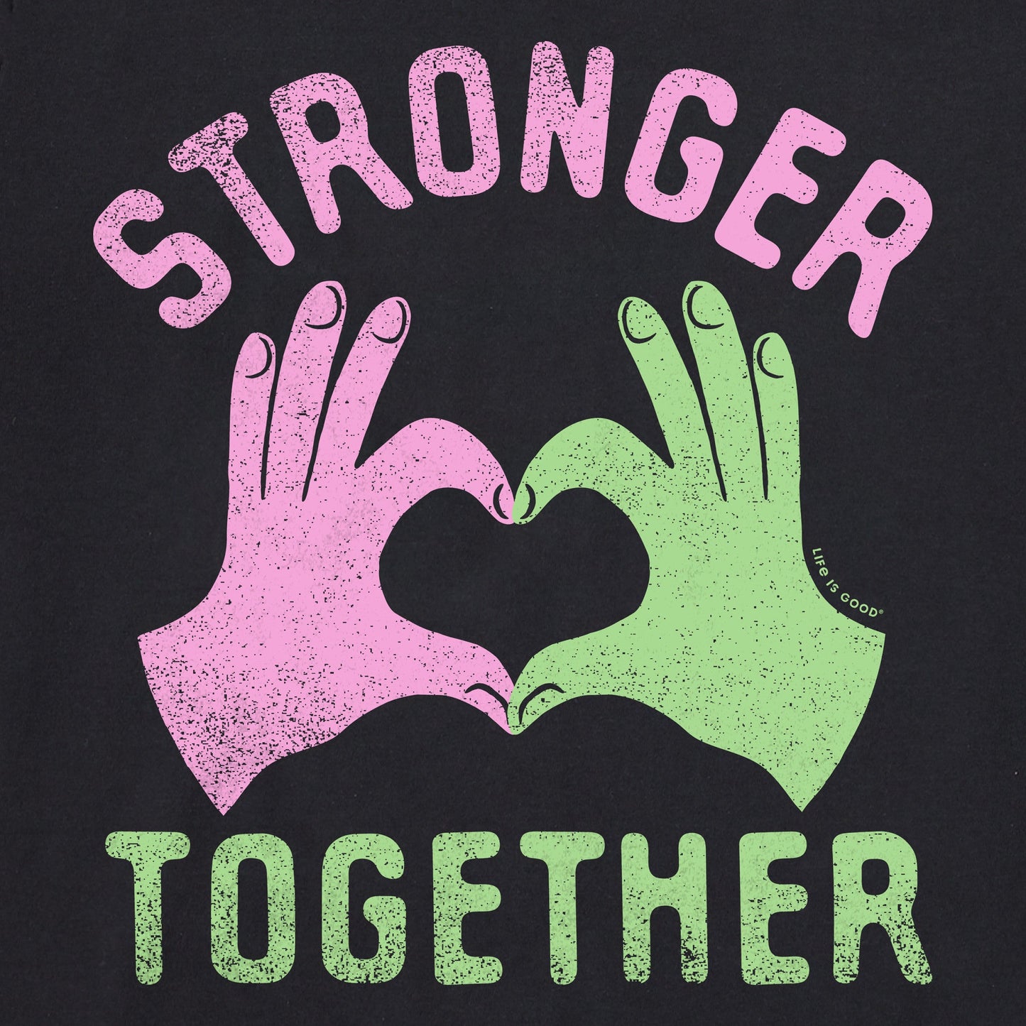 Women's Stronger Together Heart Short Sleeve Tee
