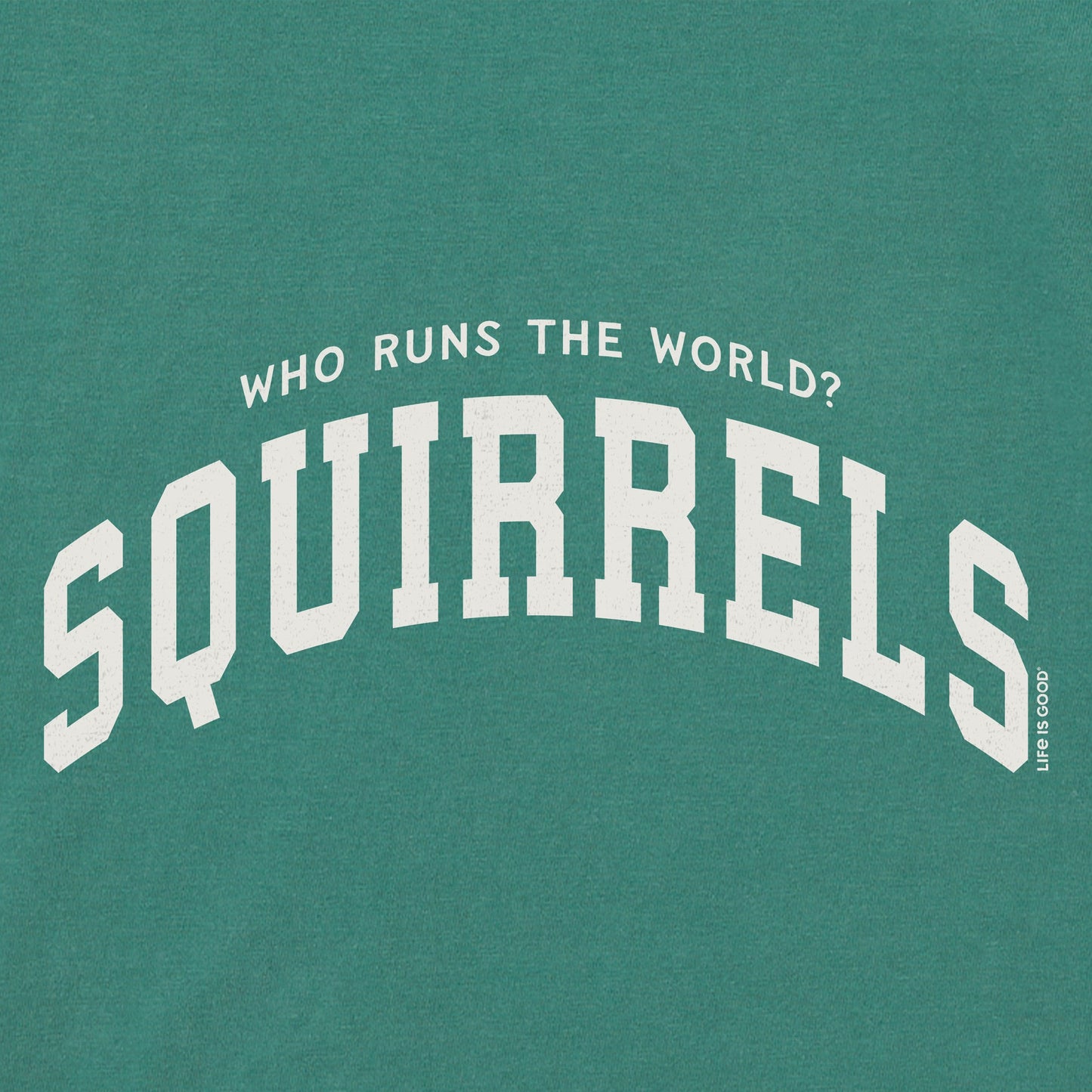 Women's Squirrels Arch Short Sleeve Crusher Tee