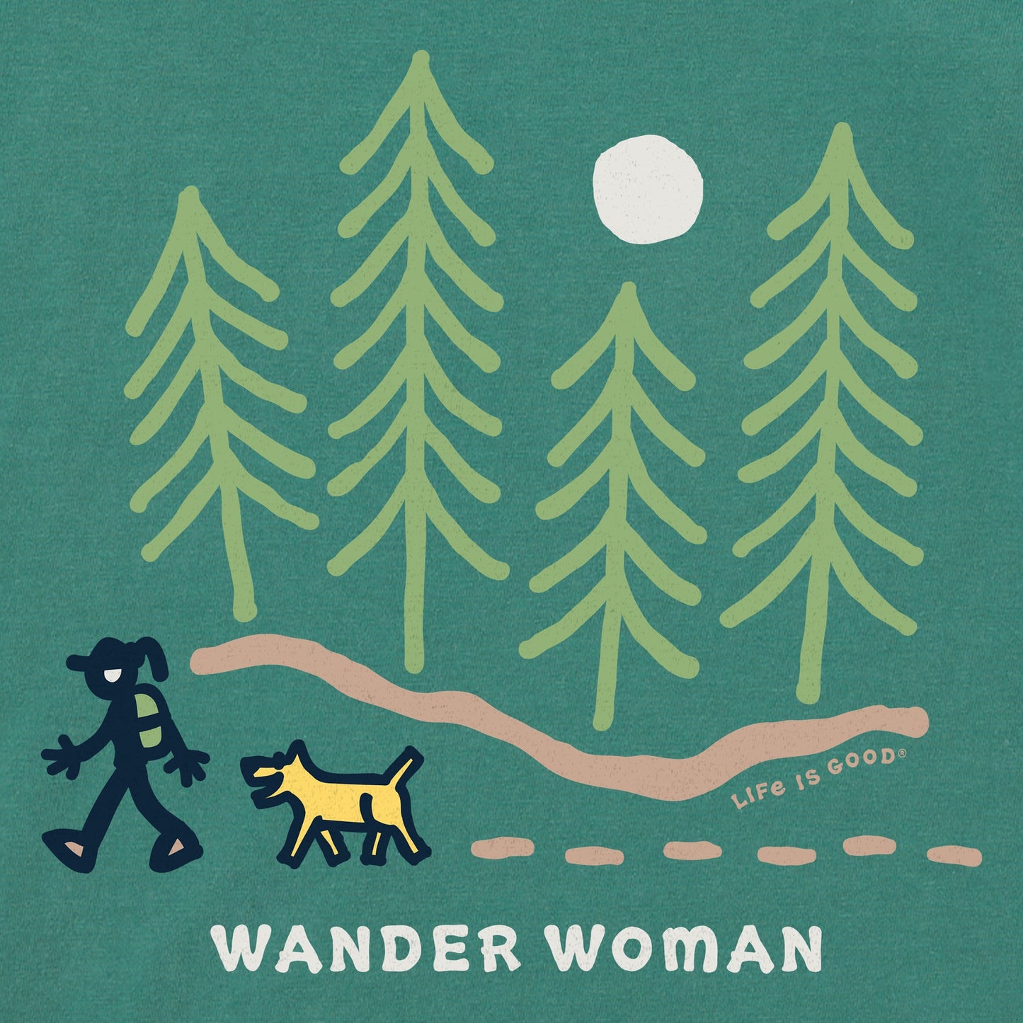Women's Wander Woman Short Sleeve Crusher Tee