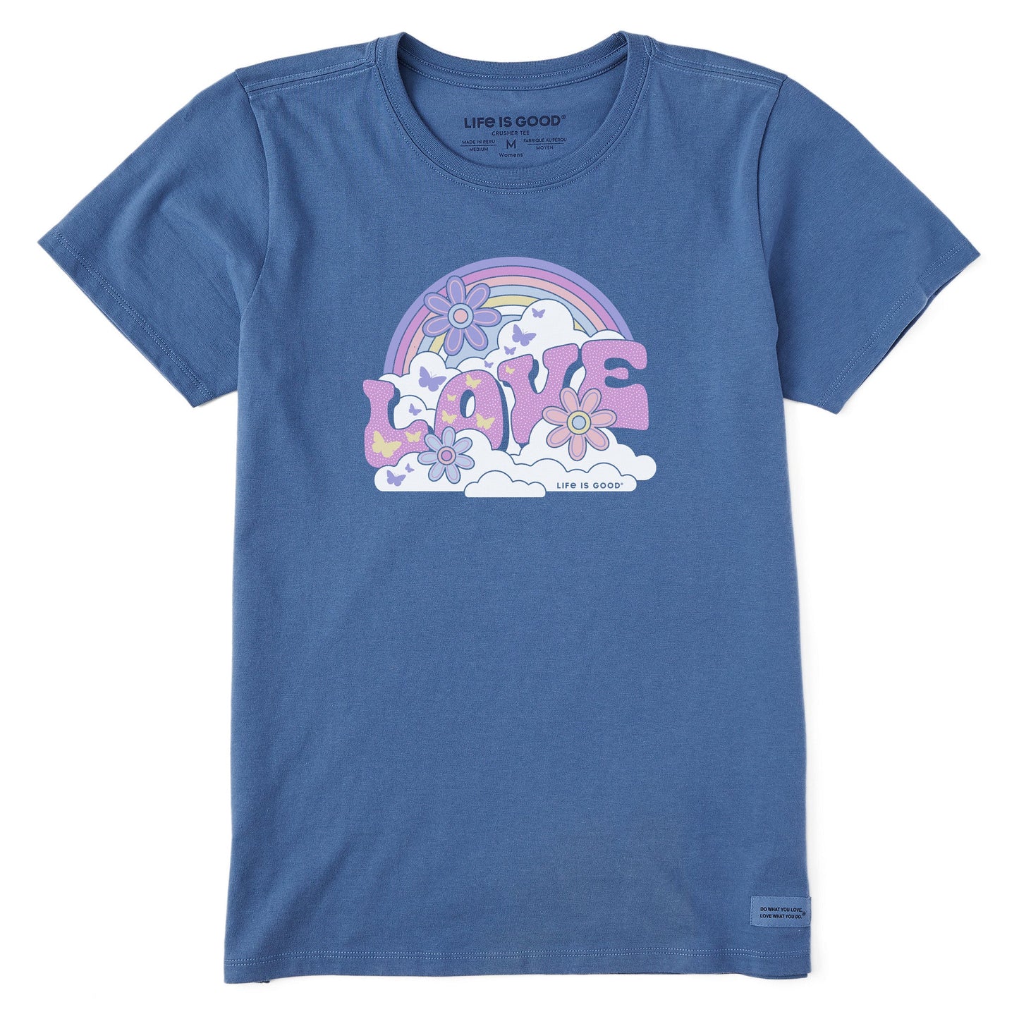Women's Rainbow Love Short Sleeve Tee
