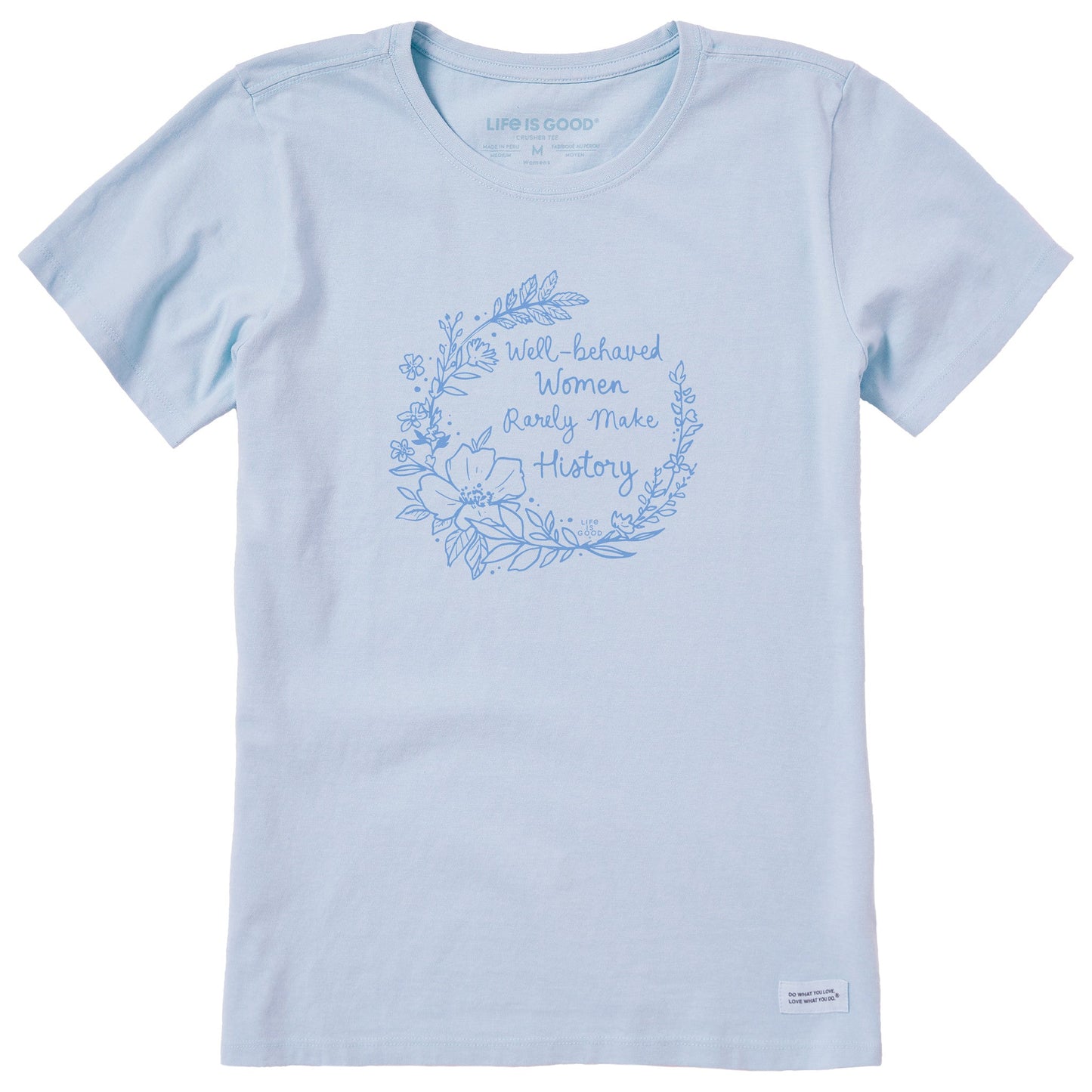 Women's Well-Behaved Women Short Sleeve Crusher Tee