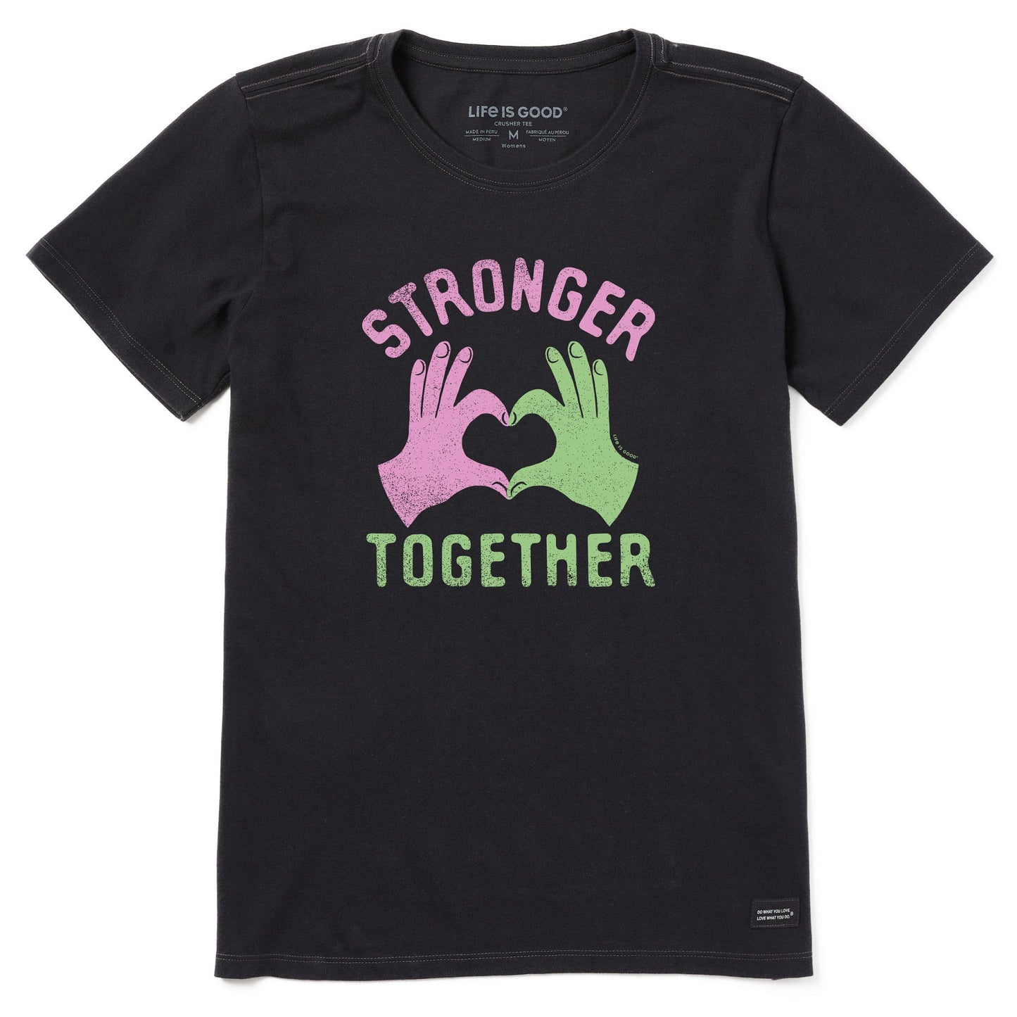Women's Stronger Together Heart Short Sleeve Tee