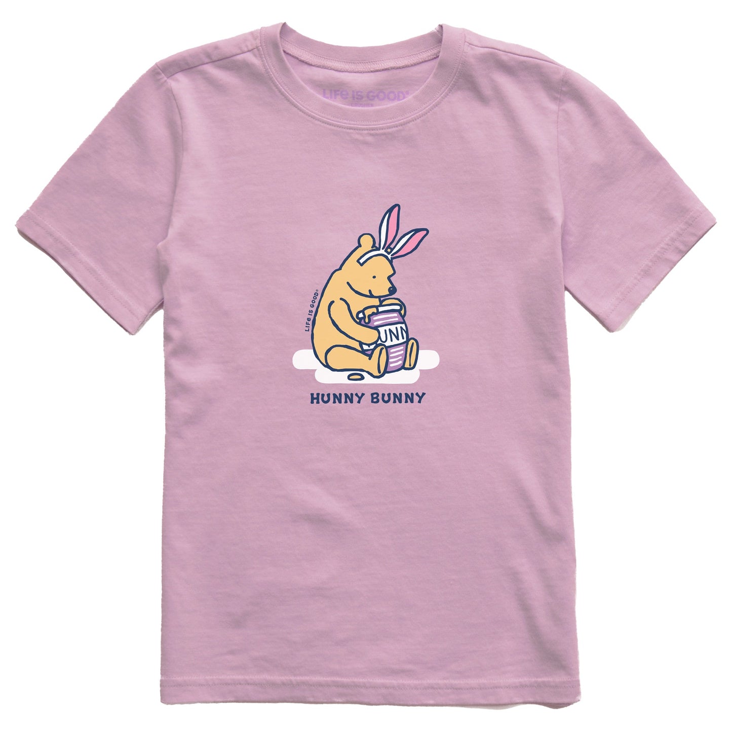 Kids Winnie Hunny Bunny Short Sleeve Crusher Tee