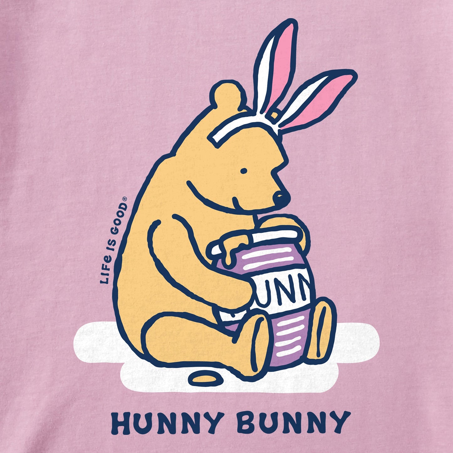Kids Winnie Hunny Bunny Short Sleeve Crusher Tee