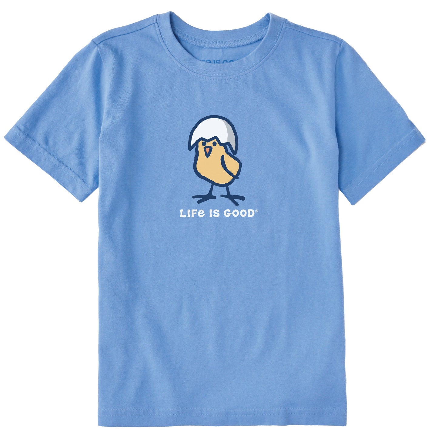 Kids Eggshell Chick Short Sleeve Crusher Tee