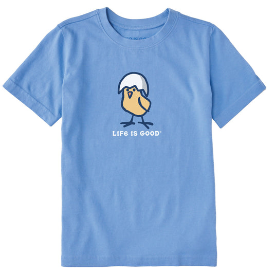 Kids Eggshell Chick Short Sleeve Crusher Tee