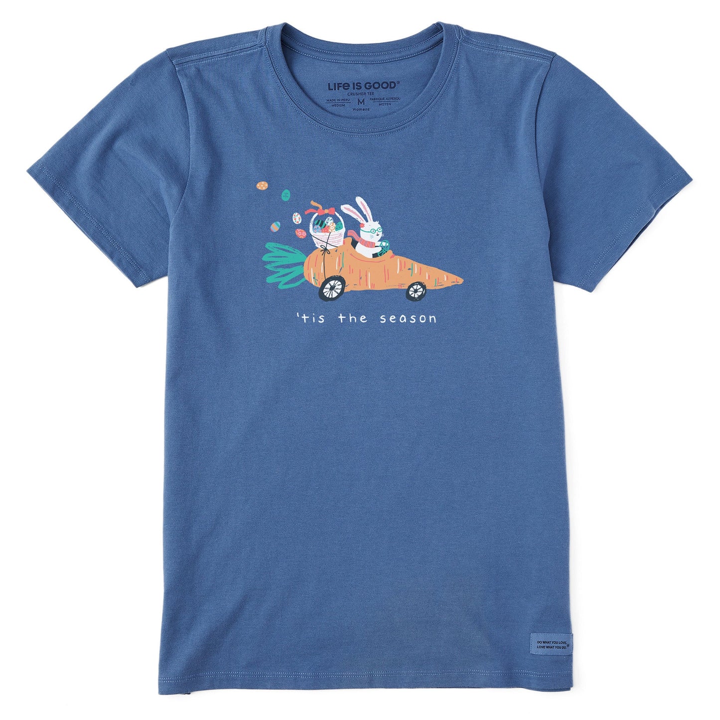 Women's Tis the Season Carrot Car Short Sleeve Tee