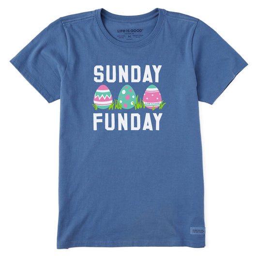 Women's Sunday Funday Easter Short Sleeve Tee