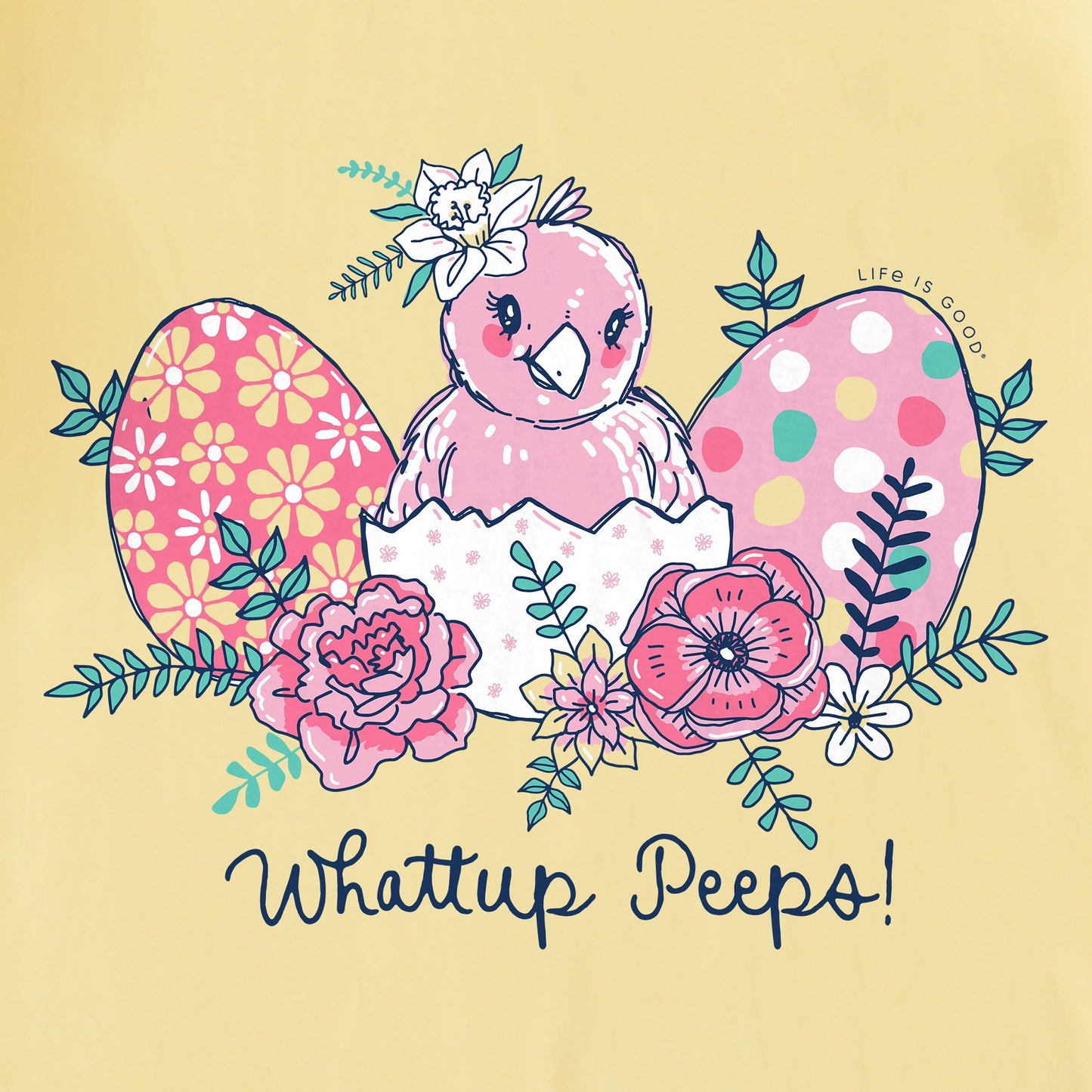 Women's Whattup Peeps Short Sleeve Tee