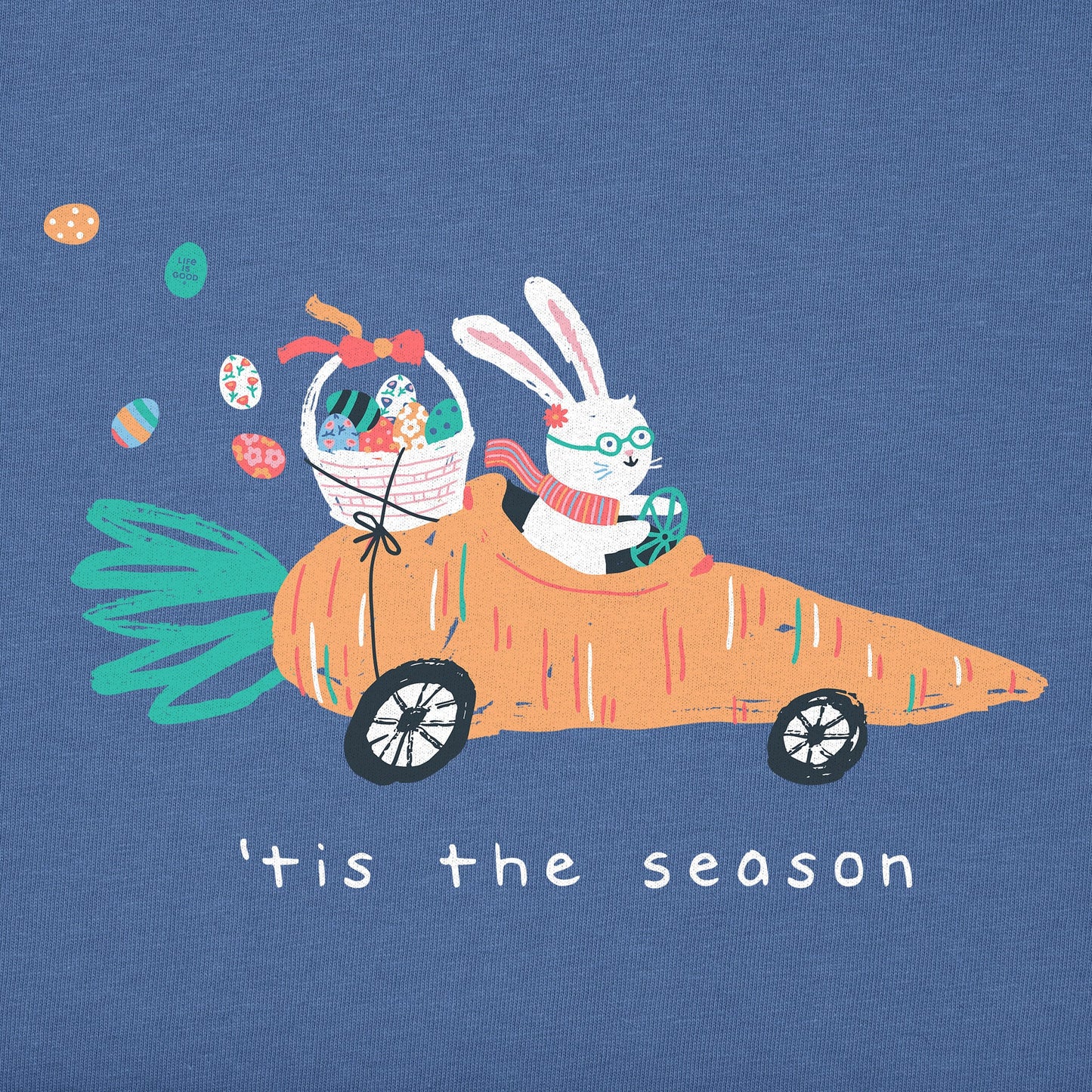 Women's Tis the Season Carrot Car Short Sleeve Tee