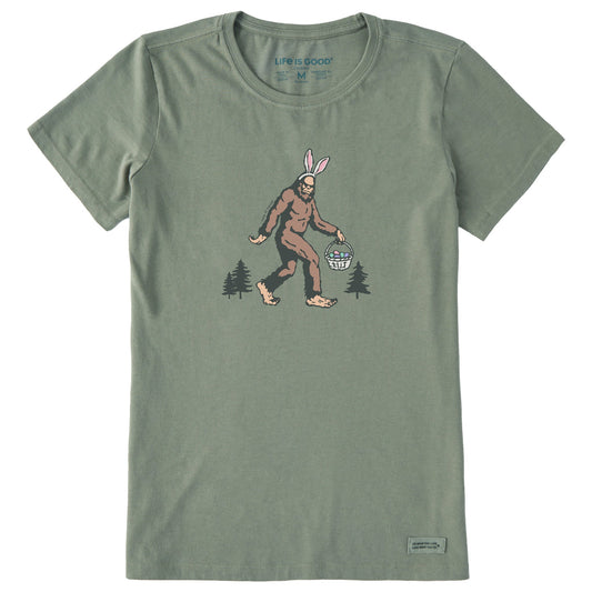 Women's Easter Bigfoot Short Sleeve Crusher Tee