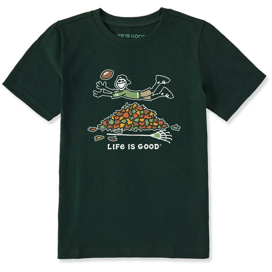 Kids Jake Rake Football Short Sleeve Crusher Tee