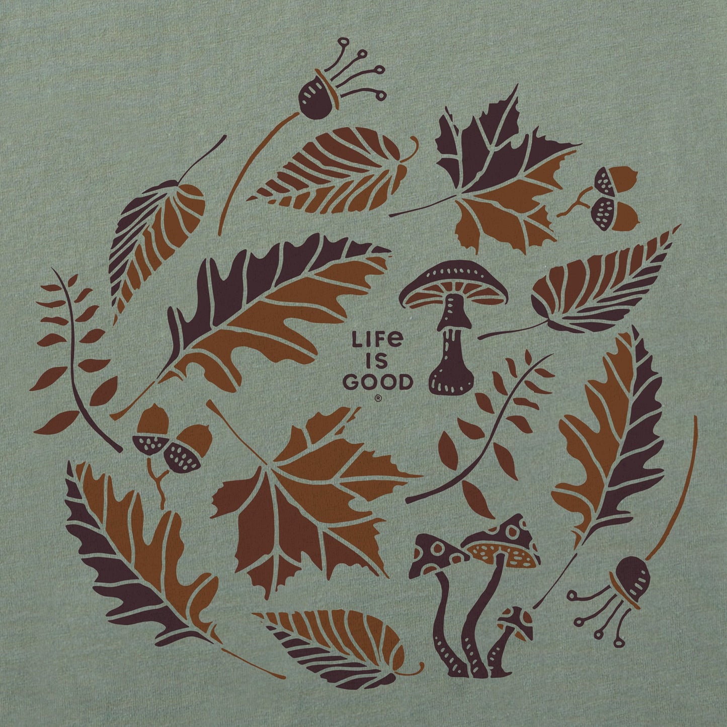 Men's Forest Delights Medley Short Sleeve Crusher Tee