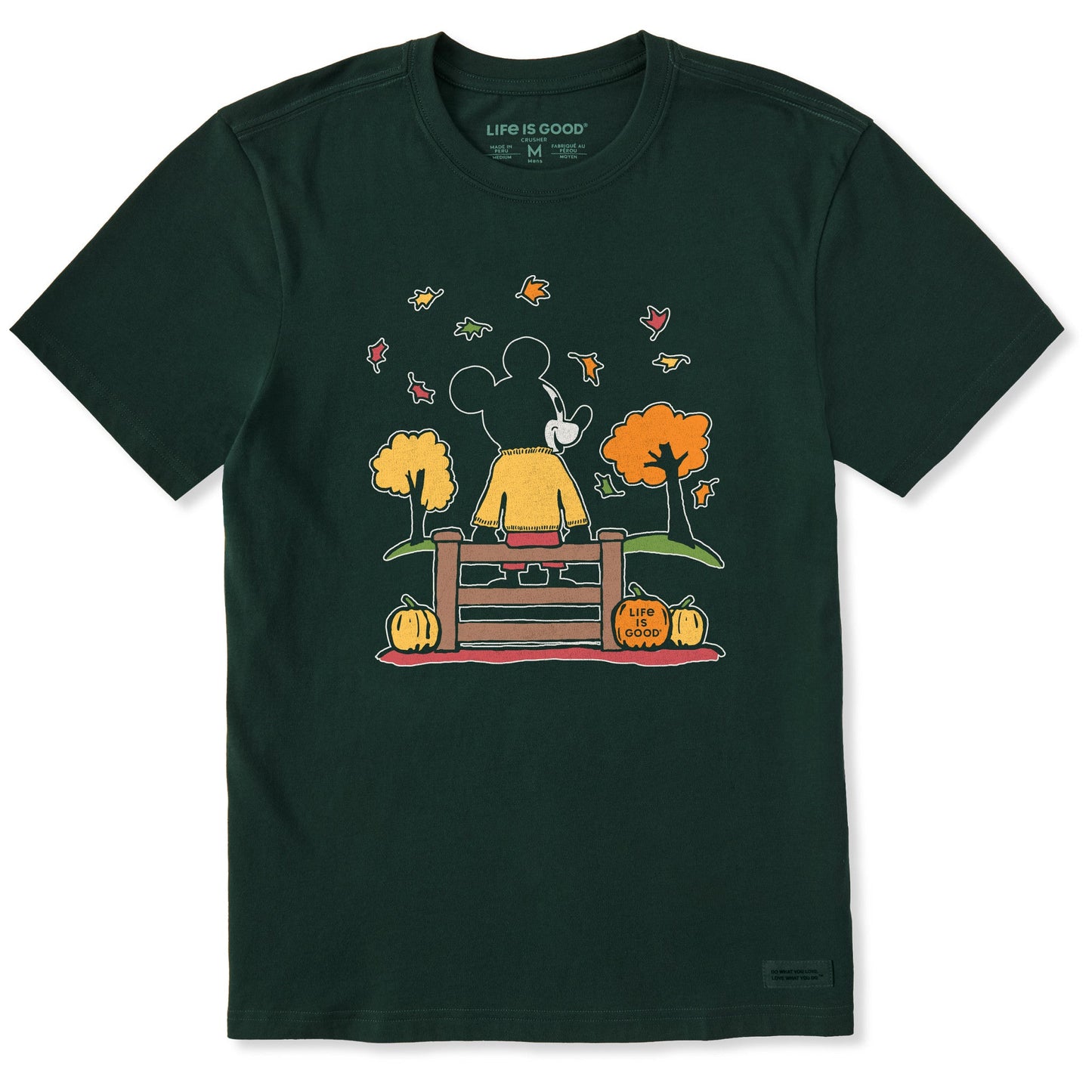 Men's Sitting on the Fence Willie Short Sleeve Crusher Tee