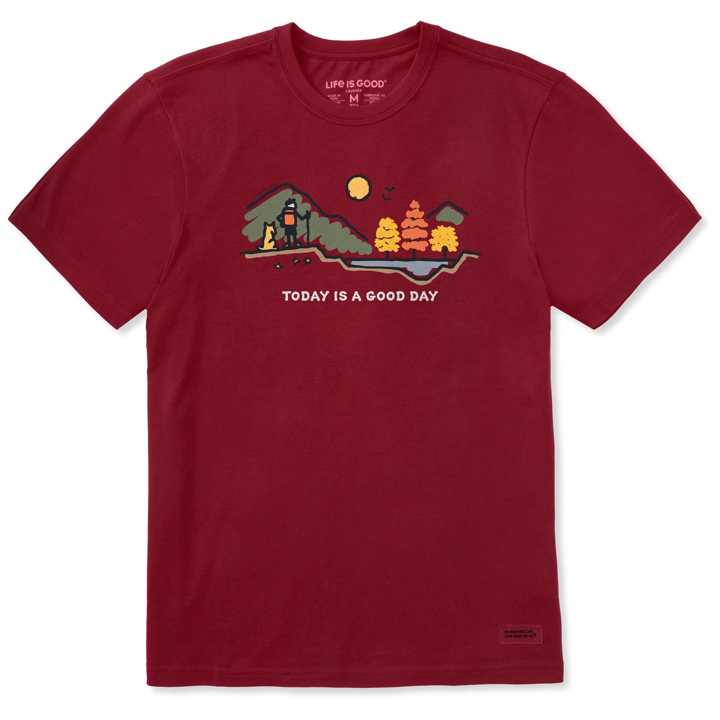 Men's Good Day Fall Vista Short Sleeve Crusher Tee