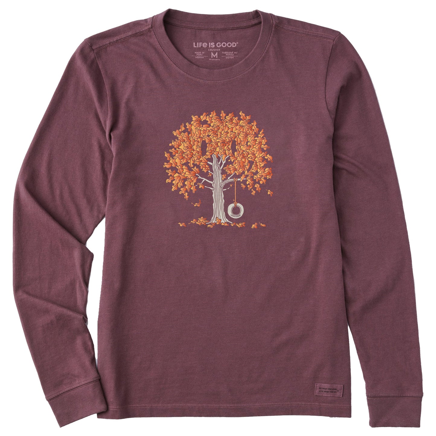 Women's Fall Tire Swing Long Sleeve Crusher Tee