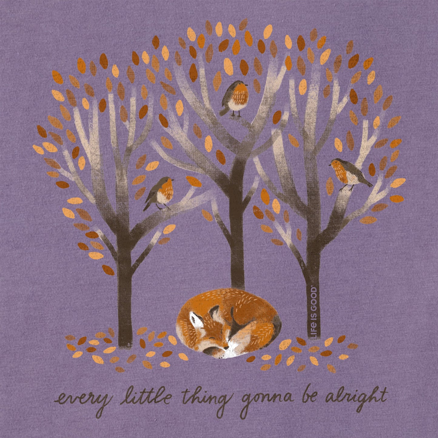 Women's Every Little Thing Fox Long Sleeve Crusher Tee