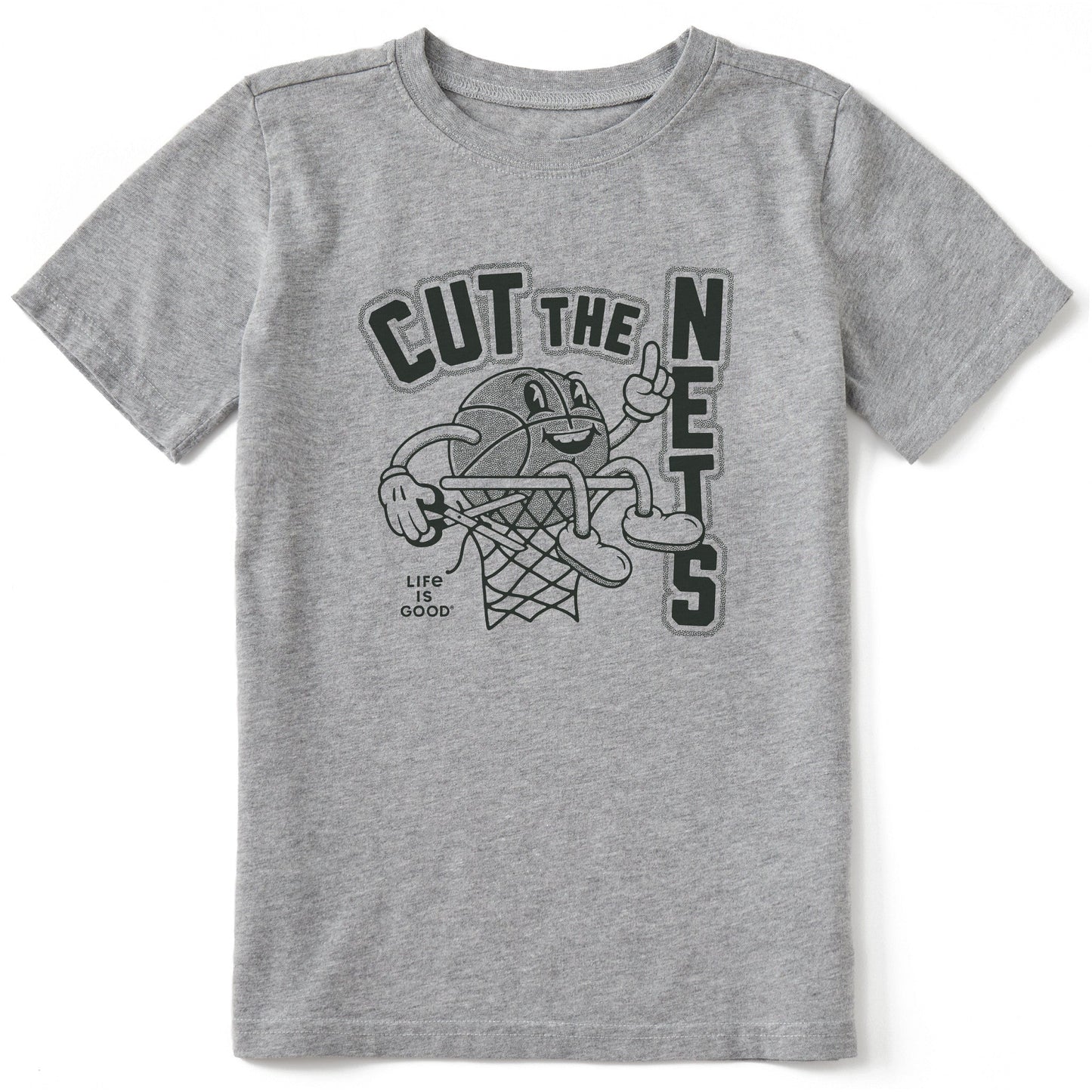 Kids Cut the Nets Short Sleeve Crusher Tee