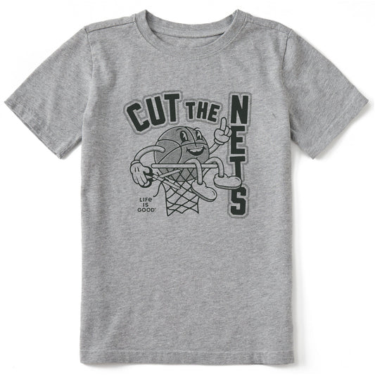 Kids Cut the Nets Short Sleeve Crusher Tee
