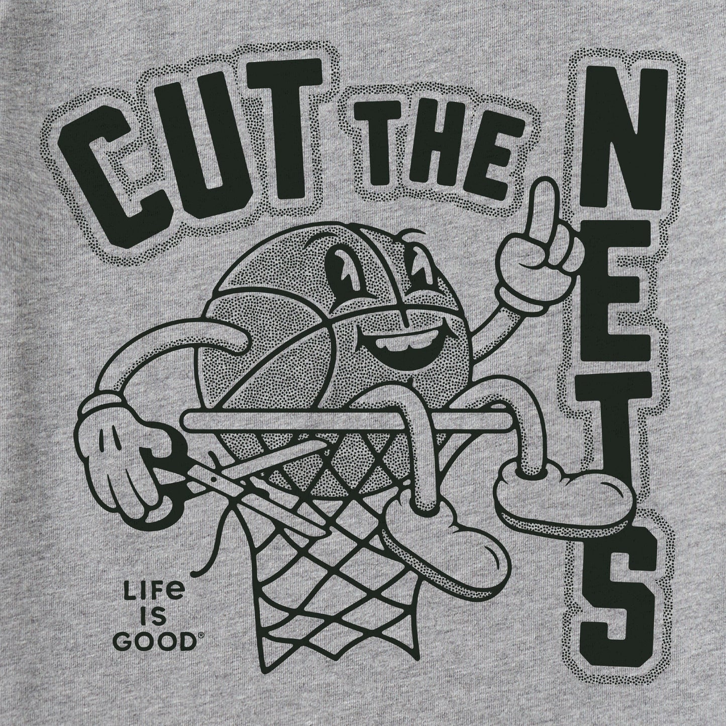 Kids Cut the Nets Short Sleeve Crusher Tee