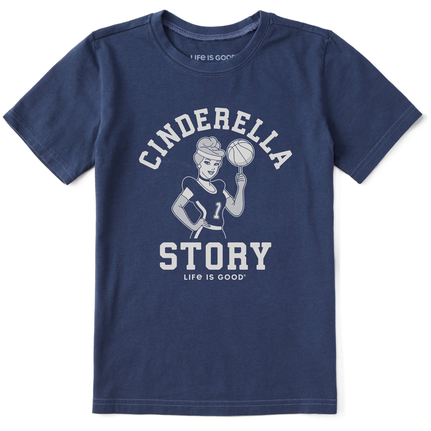 Kids Cinderella Story Short Sleeve Crusher Tee