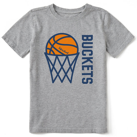Kids Buckets Short Sleeve Crusher Tee