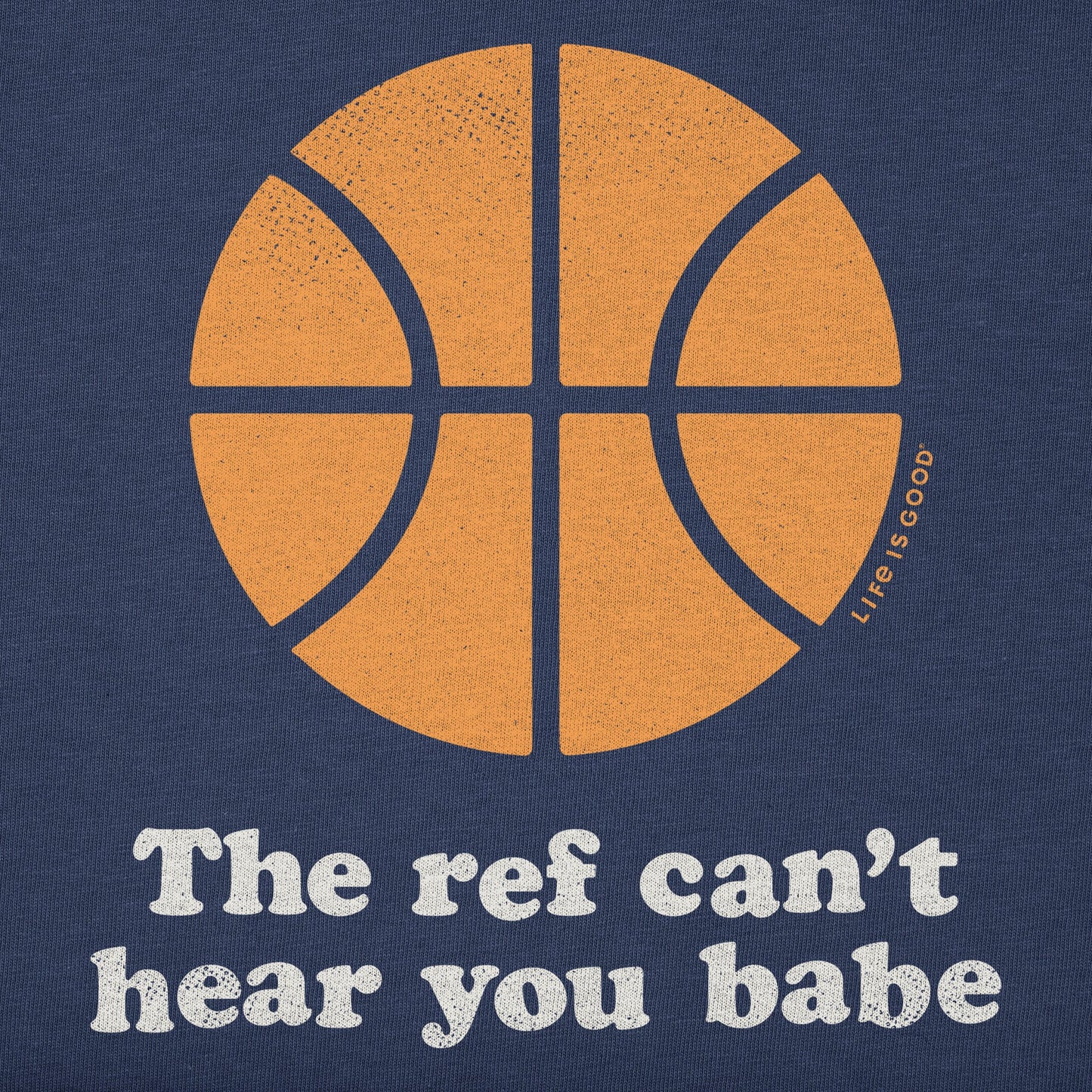 Men's The ref can't hear you babe Short Sleeve Tee