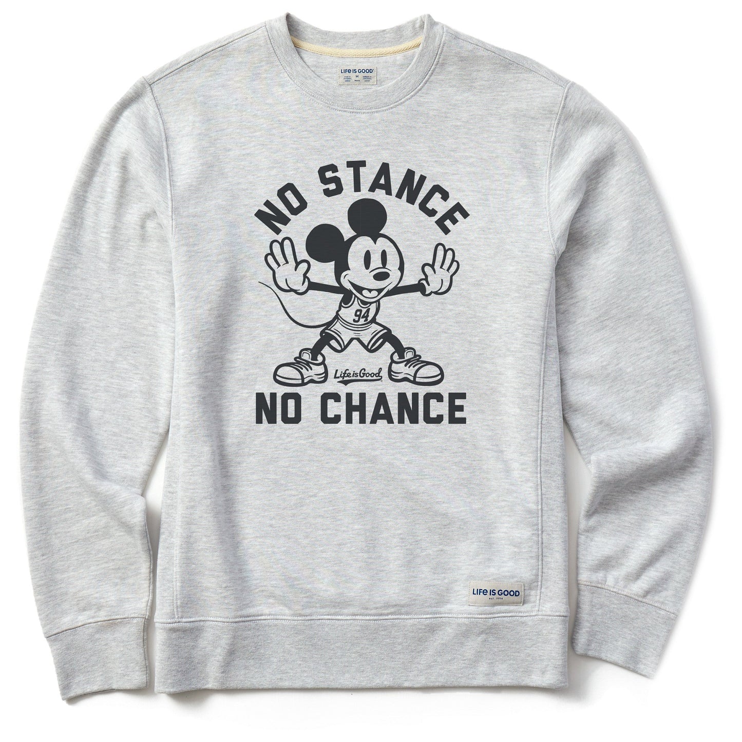 Men's No Stance No Chance Simply True Fleece Crew