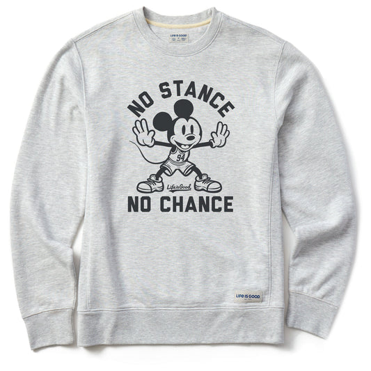 Men's No Stance No Chance Simply True Fleece Crew