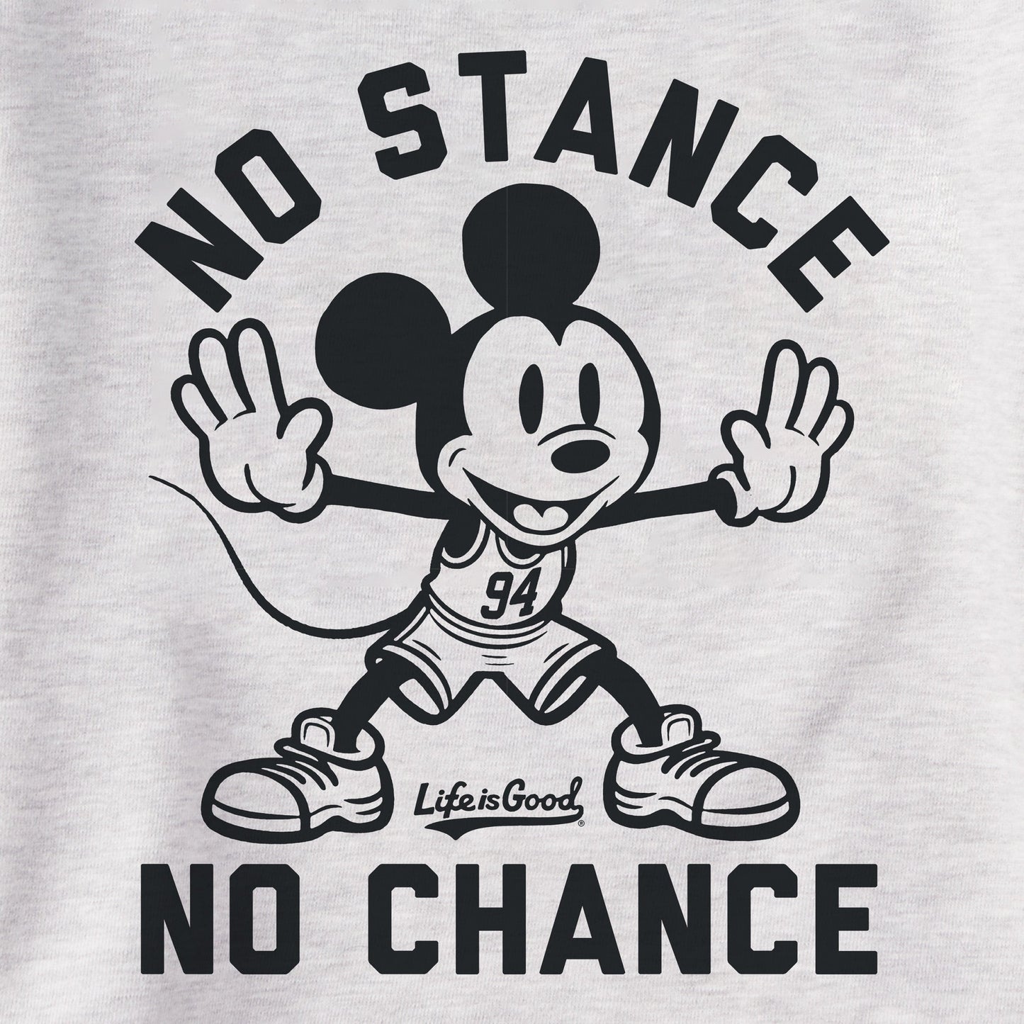Men's No Stance No Chance Simply True Fleece Crew